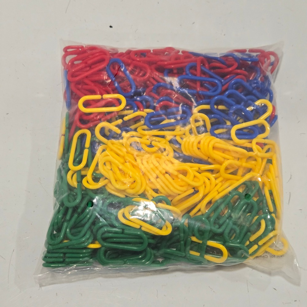 Learning Resources Plastic Links Primary Colors Educational Math Toy LRM0257